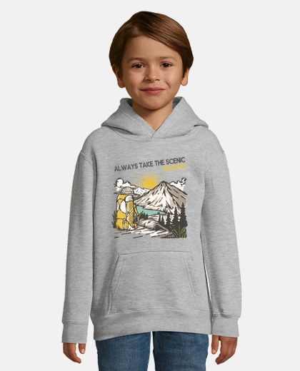 Kids always take the scenic route