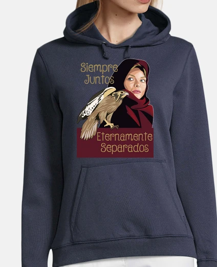 Hoodie Always together eternally separated