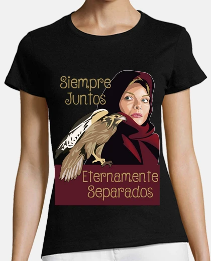 T-shirt Always together eternally separated