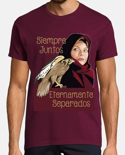 T-shirt Always together eternally separated