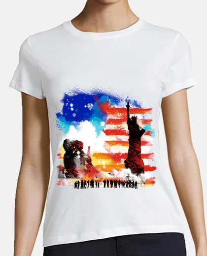 Playera amanecer americano