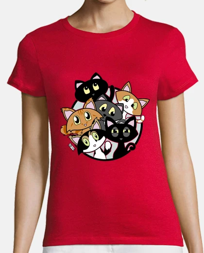 Tee-shirt amant de chat - amoureux de les chats