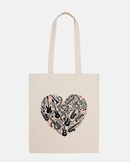 Bolsa amante de la guitarra musical