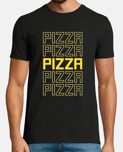 Camiseta amante de la pizza fan de la pizza rega