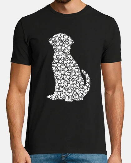 Playera amante de labrador y trébol de cuatro hojas