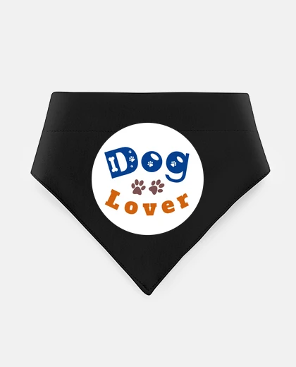 Mascotas amante dei cani, bandana per