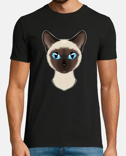 T-shirt amante dei gatti faccia di gatto gatto 