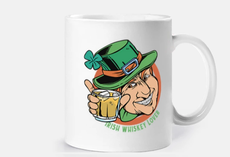 Tazza amante del whisky irlandese