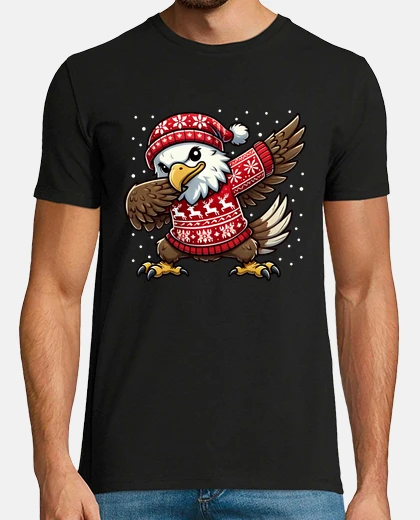 T-shirt amante dell39aquila di natale aquila di