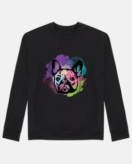 amante dei cani i splash arte bulldog f