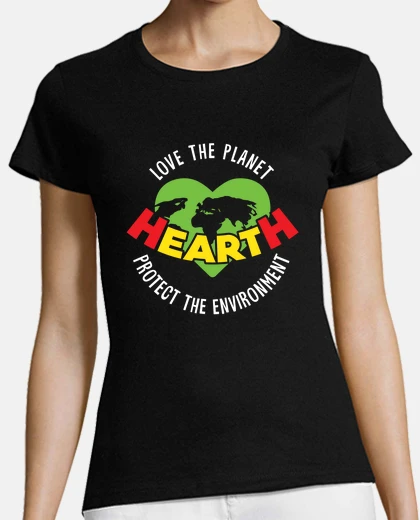 Playera amar el planeta proteger el medio ambiente