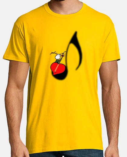 T-shirt amare la musica