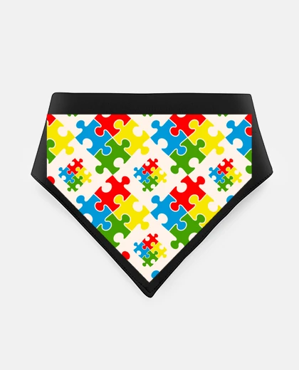 Mascotas amateur de puzzle, bandana pour chien