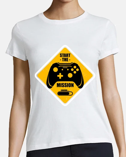 Tee-shirt AMATEUR GAMING START THE MISSION