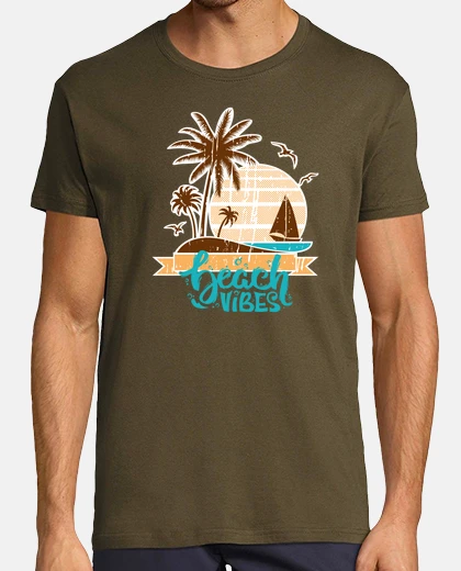 Tee-shirt ambiance de plage