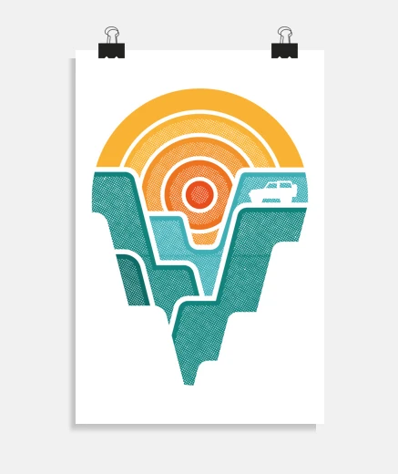 Póster ambiente del cañón