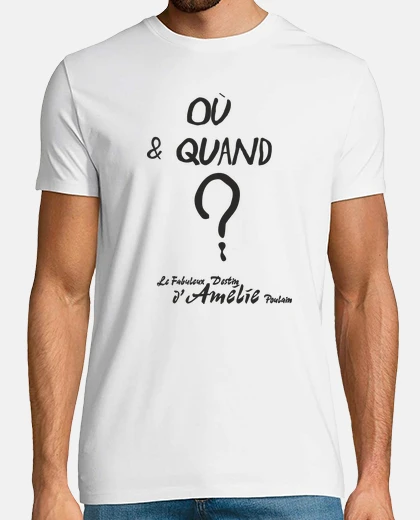 T-shirt Amelie uomo t-shirt