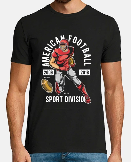 T-shirt Ameri can piede ball