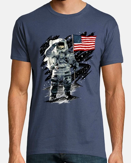 Camiseta American Astronaut Moon Landing