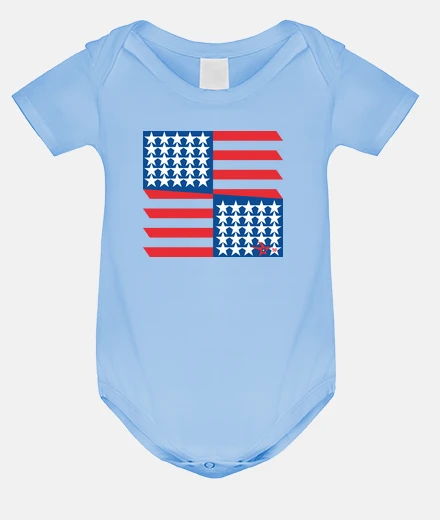 Kids american flag 50 stars v2 cor