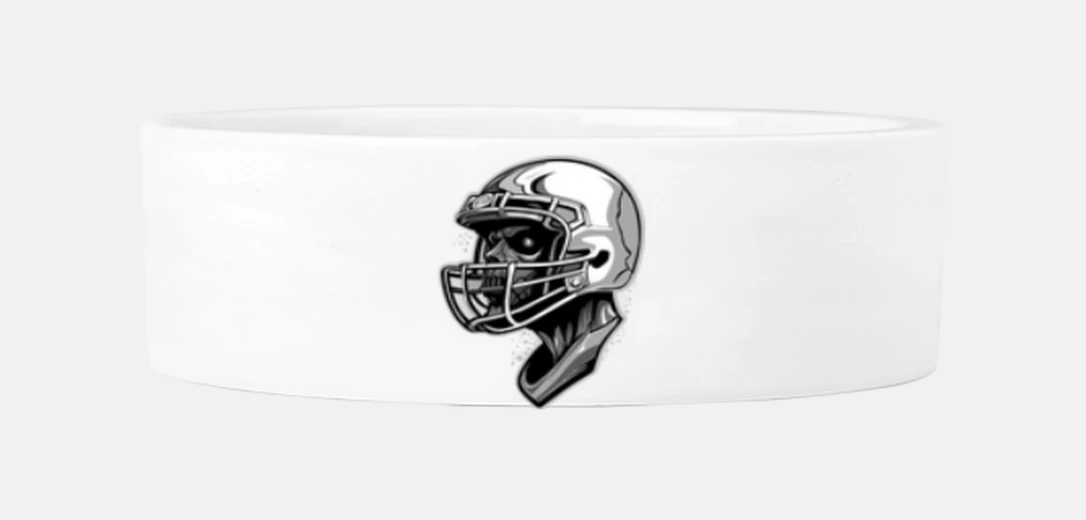 Mascotas american football skull