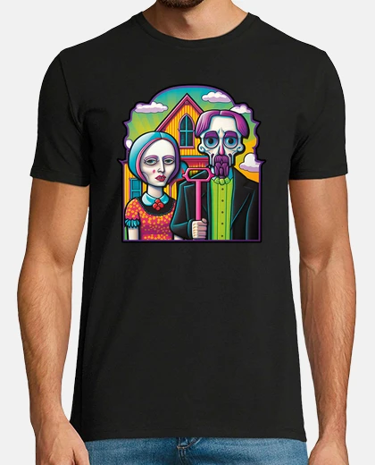 T-shirt american gothic