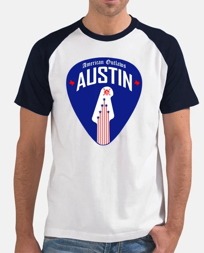 Camiseta American Outlaws - Austin, Texas