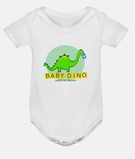 Kids american spanish baby dino
