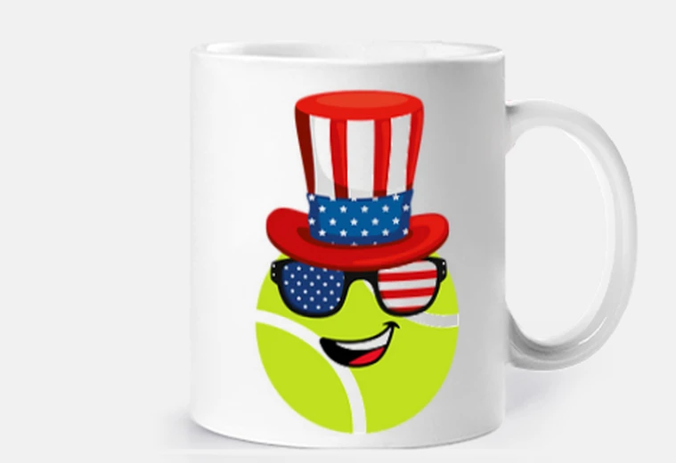 Cup American tennis 4th of july