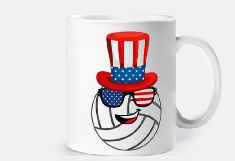 Cup American volleyball 4th of july