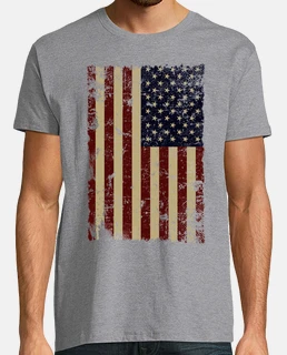 T shirt Bandiera americana Spedizione gratis Tostadora