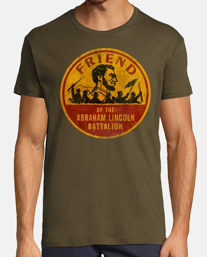 Tee-shirt ami du bataillon abraham lincoln