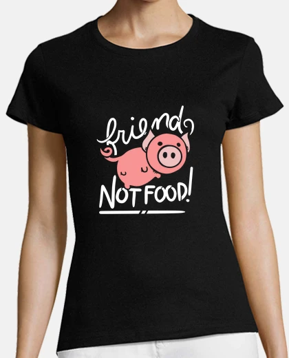 Tee-shirt ami pas nourriture