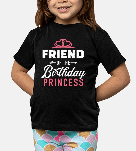 Abbigliamento amica della principessa del compleanno