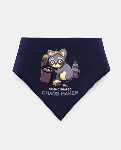 Mascotas Amigo mapache agente del caos