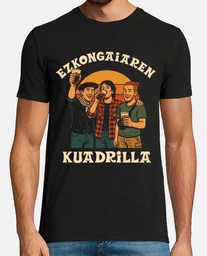 Camiseta Amigos Vascos Kuadrilla del Novio