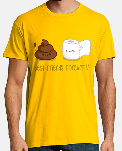 Tee-shirt amis pour toujours!