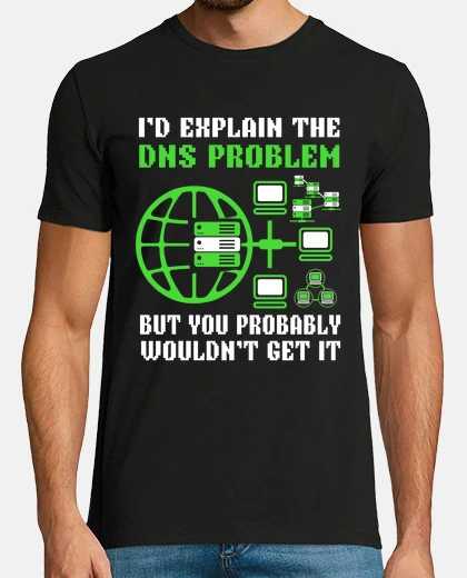 T-shirt amministratore di rete sysadmin