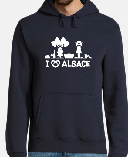 Sudadera amo a alsacia