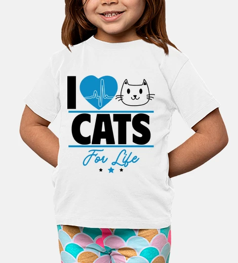 Ropa Amo a los gatos de por vida