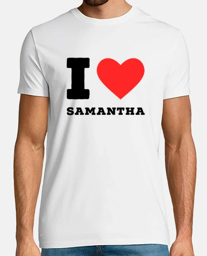 Camiseta Amo a samantha
