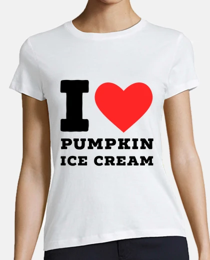 Playera Amo el helado de calabaza