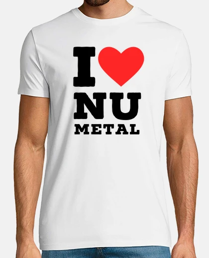 Camiseta Amo el Nu metal