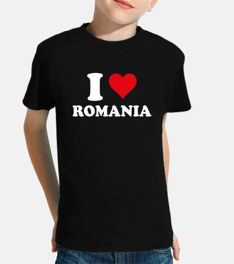 Ropa Amo el regalo rumano del corazón de Rum