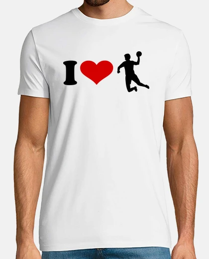 T-shirt amo giocatore di pallamano