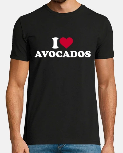 T-shirt amo gli avocado