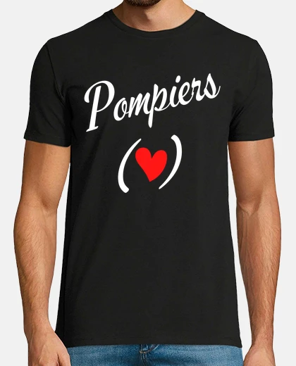 T-shirt amo i vigili del fuoco