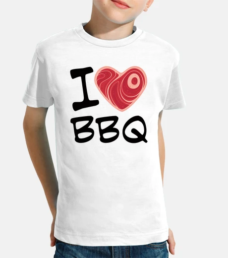Abbigliamento amo il barbecue