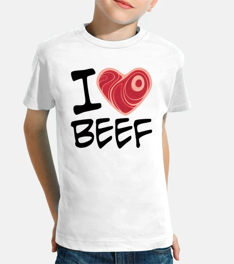 Abbigliamento amo il manzo