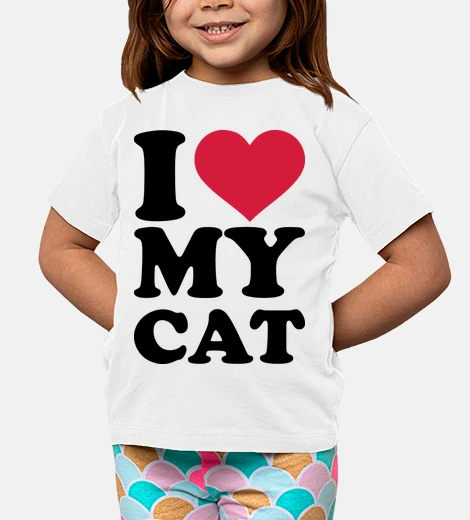 Abbigliamento amo il mio gatto